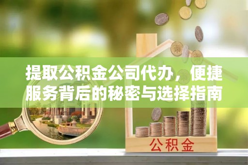 茶陵提取公积金公司代办，便捷服务背后的秘密与选择指南