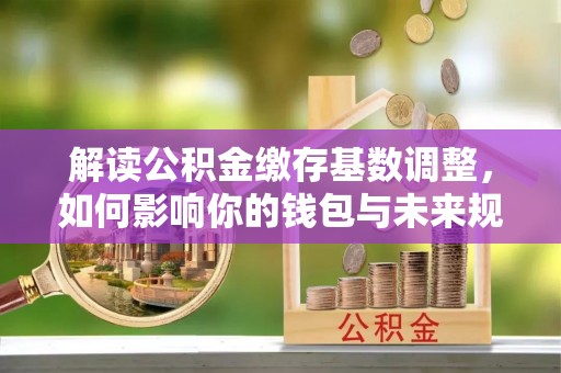 茶陵解读公积金缴存基数调整，如何影响你的钱包与未来规划