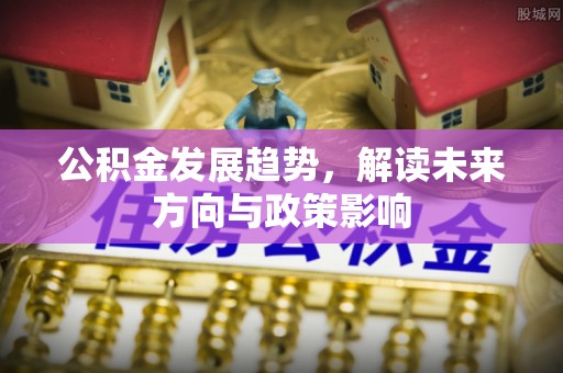 茶陵公积金发展趋势，解读未来方向与政策影响