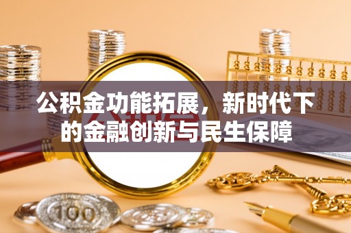 茶陵公积金功能拓展，新时代下的金融创新与民生保障