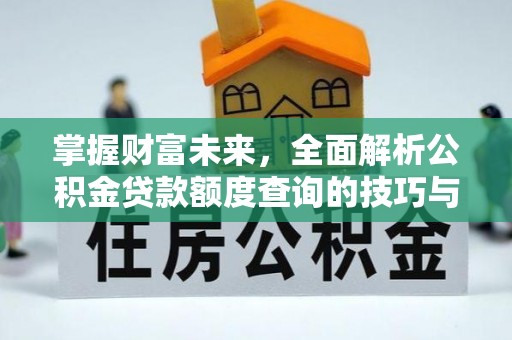 茶陵掌握财富未来，全面解析公积金贷款额度查询的技巧与策略