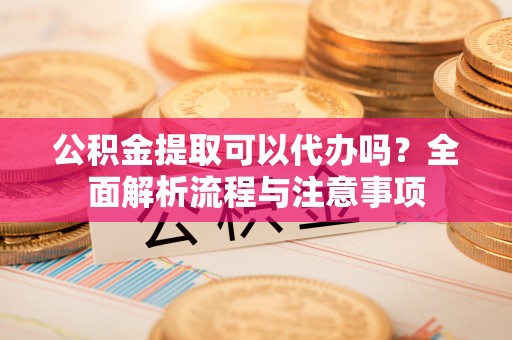 茶陵公积金提取可以代办吗？全面解析流程与注意事项