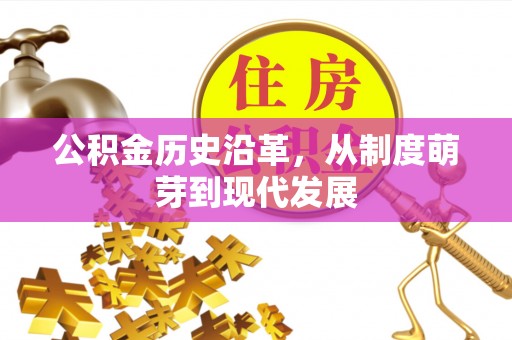 茶陵公积金历史沿革，从制度萌芽到现代发展