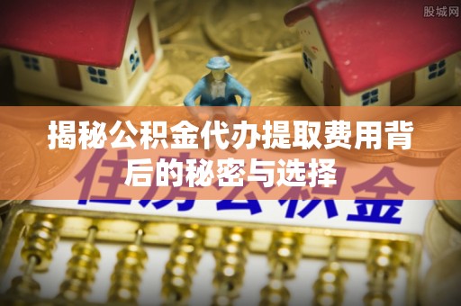 茶陵揭秘公积金代办提取费用背后的秘密与选择