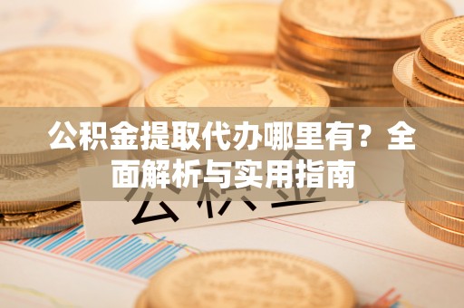 茶陵公积金提取代办哪里有？全面解析与实用指南