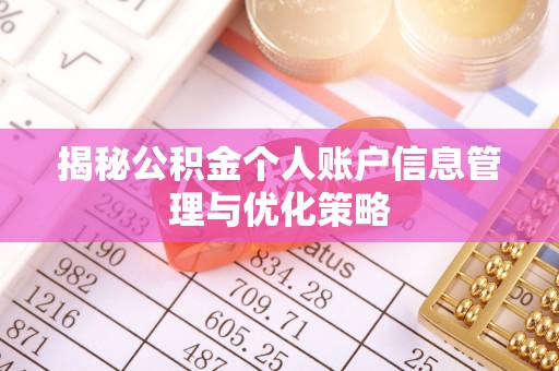 茶陵揭秘公积金个人账户信息管理与优化策略