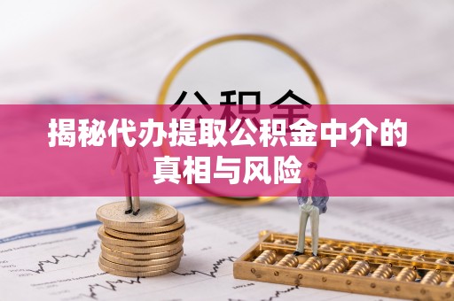 茶陵揭秘代办提取公积金中介的真相与风险