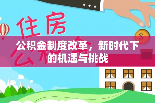 茶陵公积金制度改革，新时代下的机遇与挑战