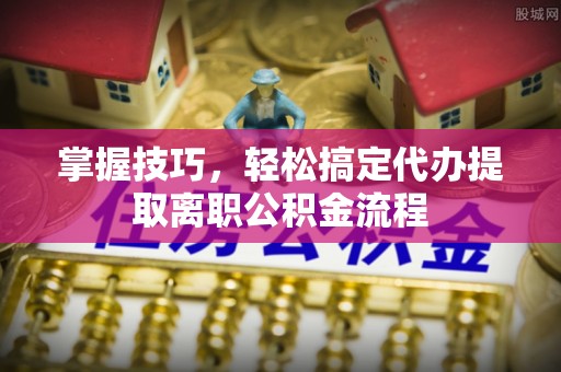 茶陵掌握技巧，轻松搞定代办提取离职公积金流程