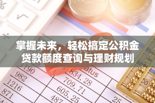 茶陵掌握未来，轻松搞定公积金贷款额度查询与理财规划