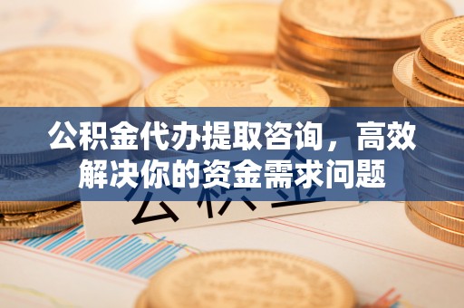 茶陵公积金代办提取咨询，高效解决你的资金需求问题