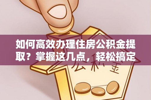 茶陵如何高效办理住房公积金提取？掌握这几点，轻松搞定！