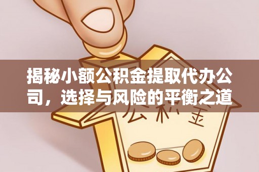 茶陵揭秘小额公积金提取代办公司，选择与风险的平衡之道