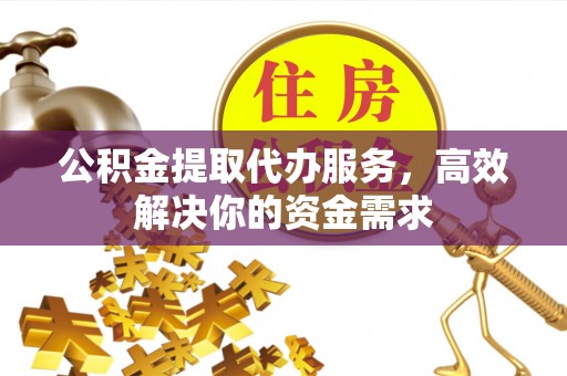 茶陵公积金提取代办服务，高效解决你的资金需求