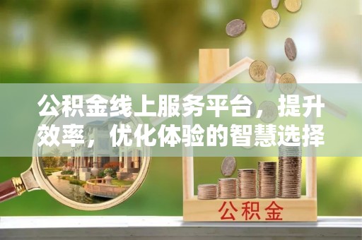 茶陵公积金线上服务平台，提升效率，优化体验的智慧选择