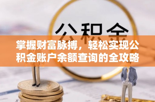 茶陵掌握财富脉搏，轻松实现公积金账户余额查询的全攻略