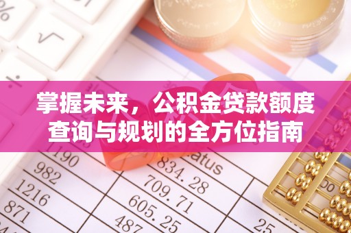 茶陵掌握未来，公积金贷款额度查询与规划的全方位指南