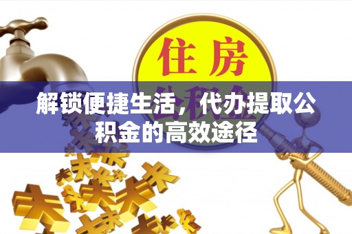 茶陵解锁便捷生活，代办提取公积金的高效途径