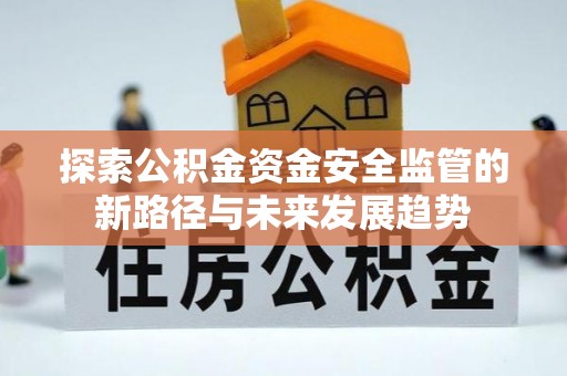 茶陵探索公积金资金安全监管的新路径与未来发展趋势