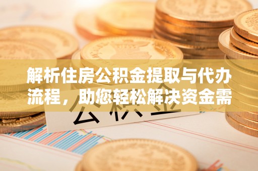 茶陵解析住房公积金提取与代办流程，助您轻松解决资金需求