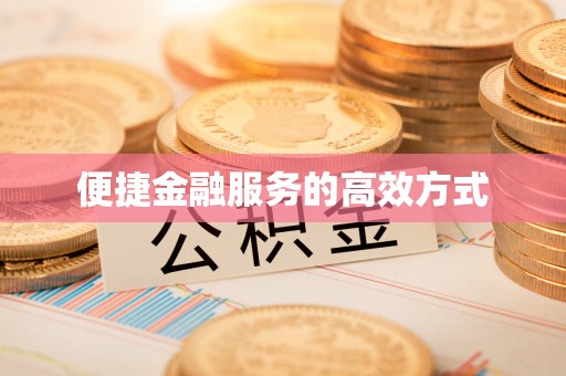 茶陵便捷金融服务的高效方式