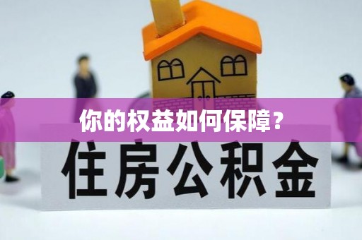 茶陵你的权益如何保障？