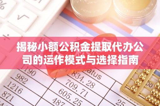 茶陵揭秘小额公积金提取代办公司的运作模式与选择指南