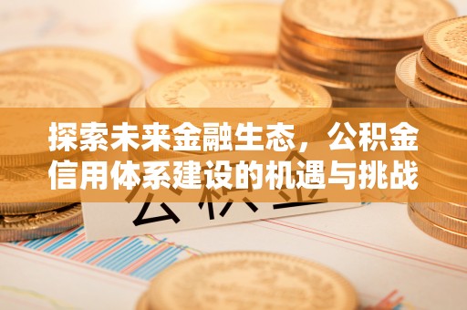 茶陵探索未来金融生态，公积金信用体系建设的机遇与挑战