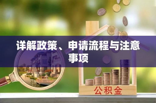 茶陵详解政策、申请流程与注意事项
