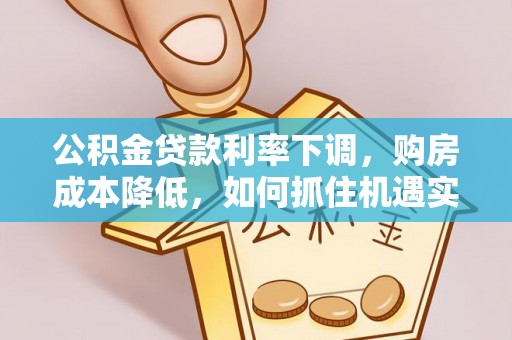 茶陵公积金贷款利率下调，购房成本降低，如何抓住机遇实现安居梦想？