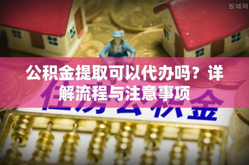 茶陵公积金提取可以代办吗？详解流程与注意事项