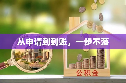 茶陵从申请到到账，一步不落